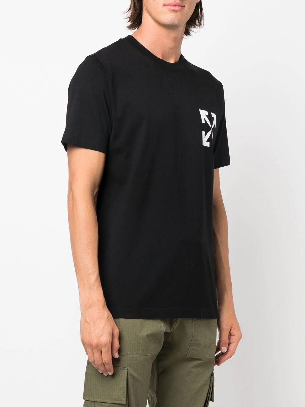 Arrows-logo cotton T-shirt - 3