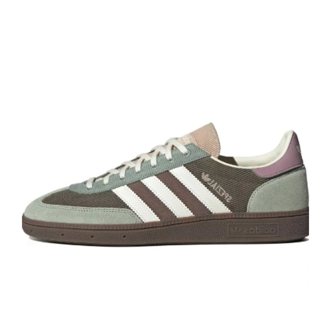 Adidas spezial olive best sale