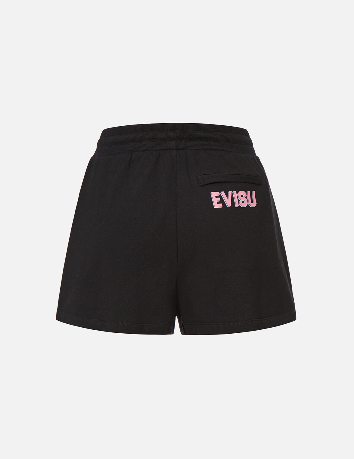 Seagull and Logo Print Sweat Shorts - 8