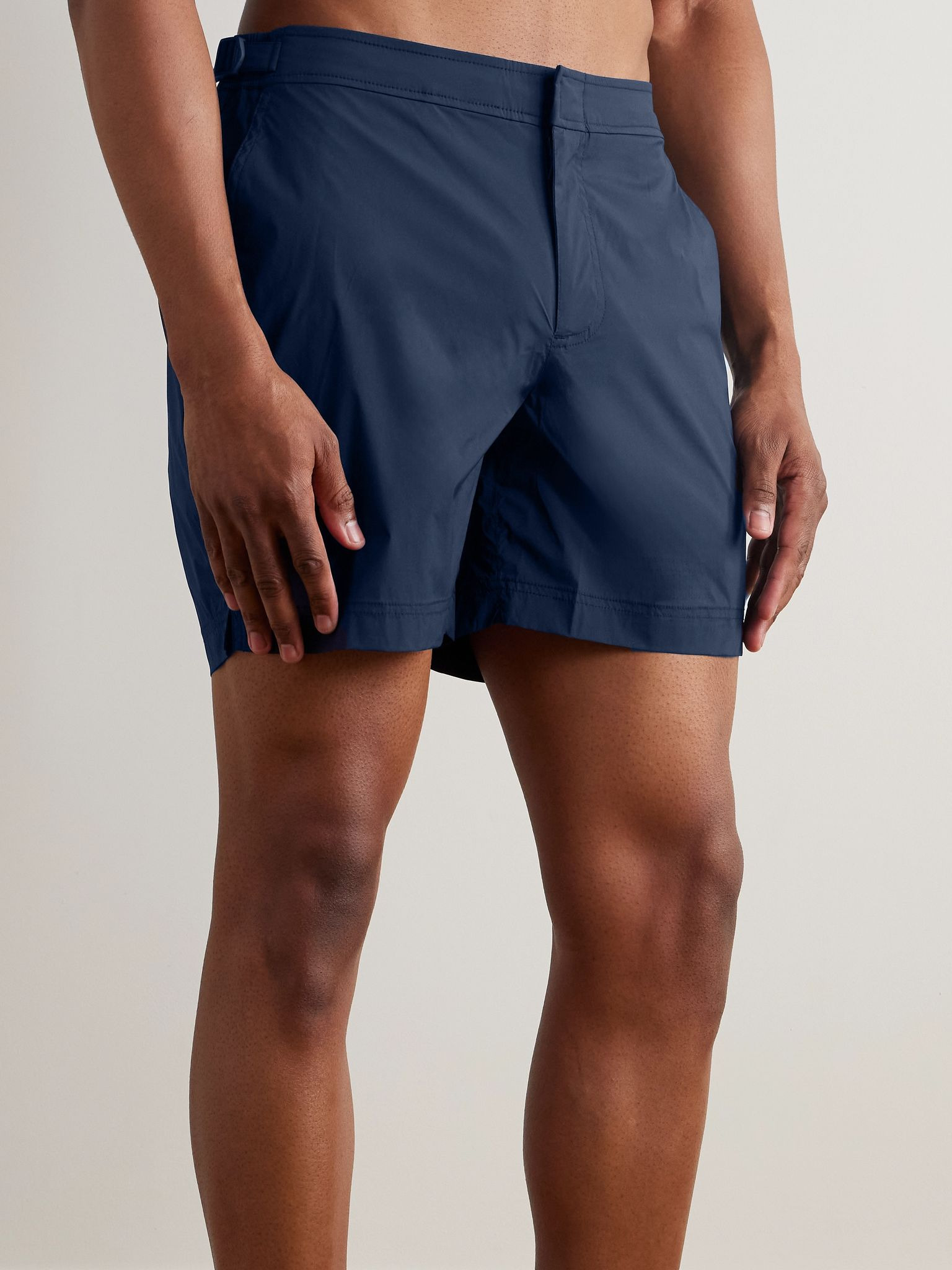 Bulldog Sport Mid-Length Swim Shorts Navy - 2