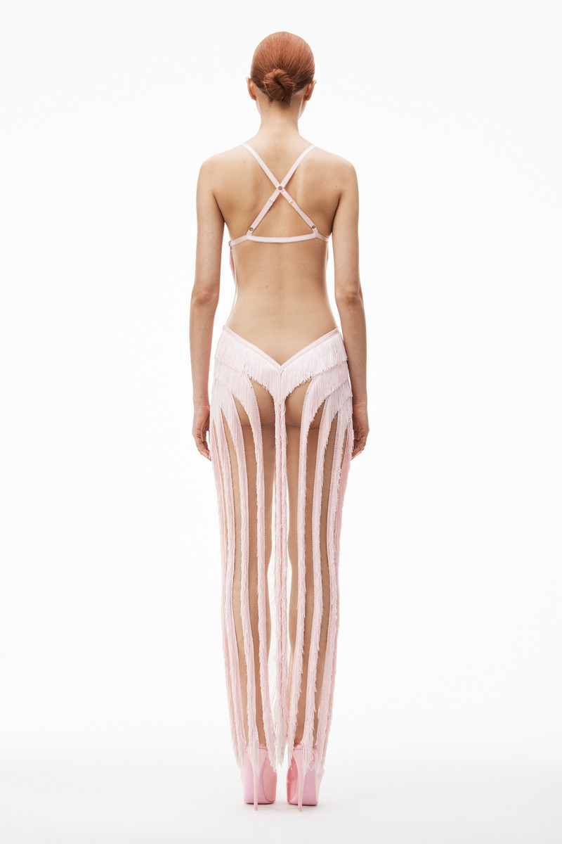 레이어 프린트 드레스 심장 bodice 5