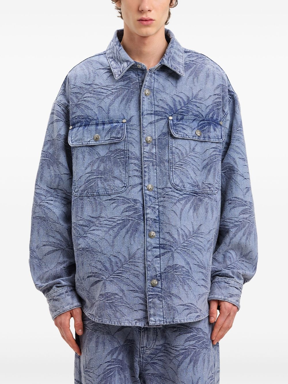 Palms denim shirt - 3