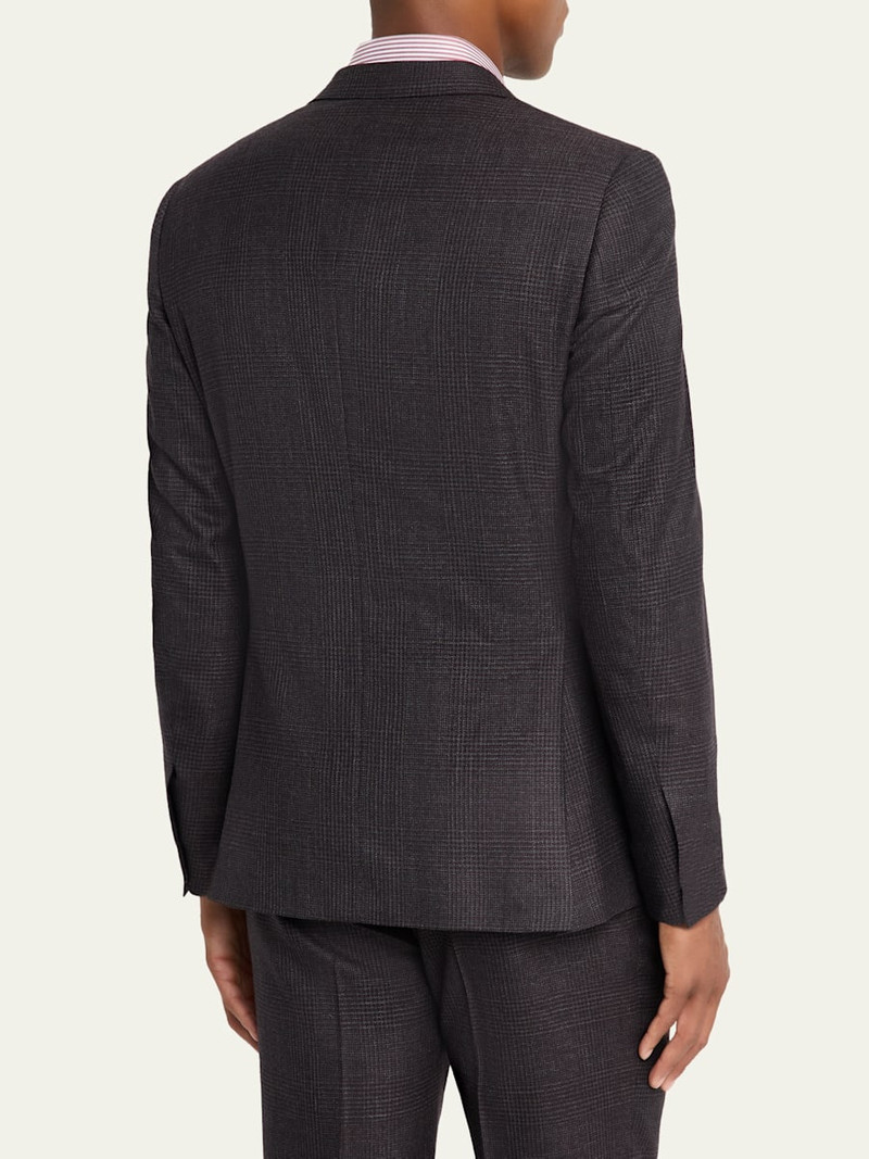 Brioni Men's Prince of Wales Wool Classic Fit Two-Piece Suit outlook
