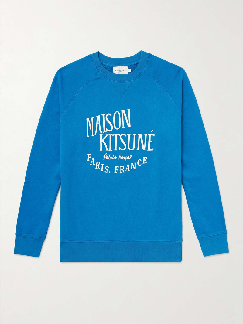 Palais Royal Logo-Print Cotton-Jersey Sweatshirt 1