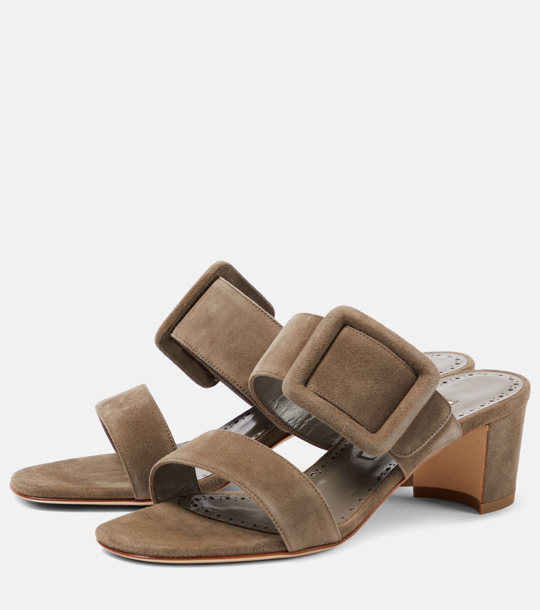 Newton 50 suede mules - 5