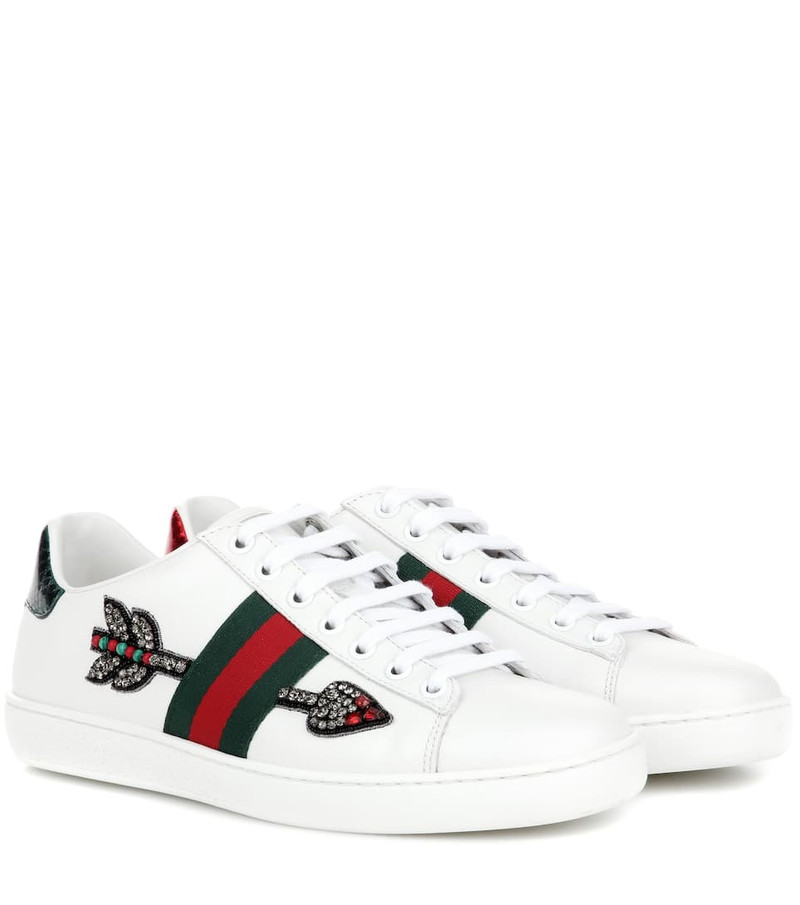 Ace embroidered sneakers - 1