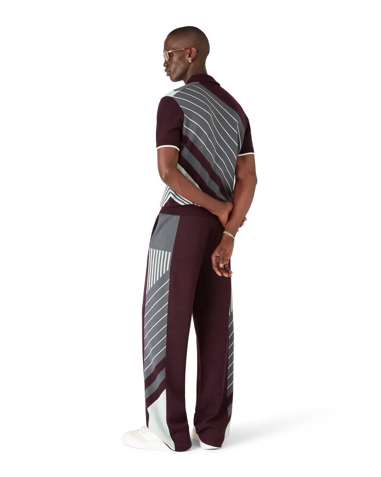 Merino Diagonal Tennis Trousers | Casablanca Paris - 5