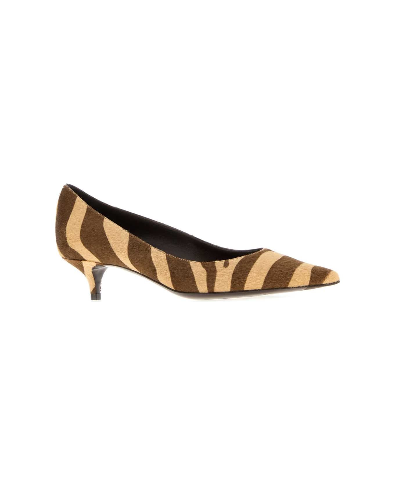 Printed Calf Hair Amelia Pumps - 2