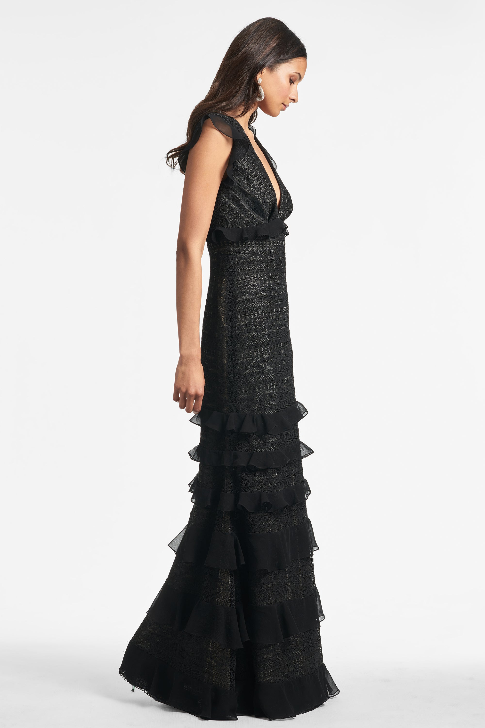 Serafina Gown - Black - 3