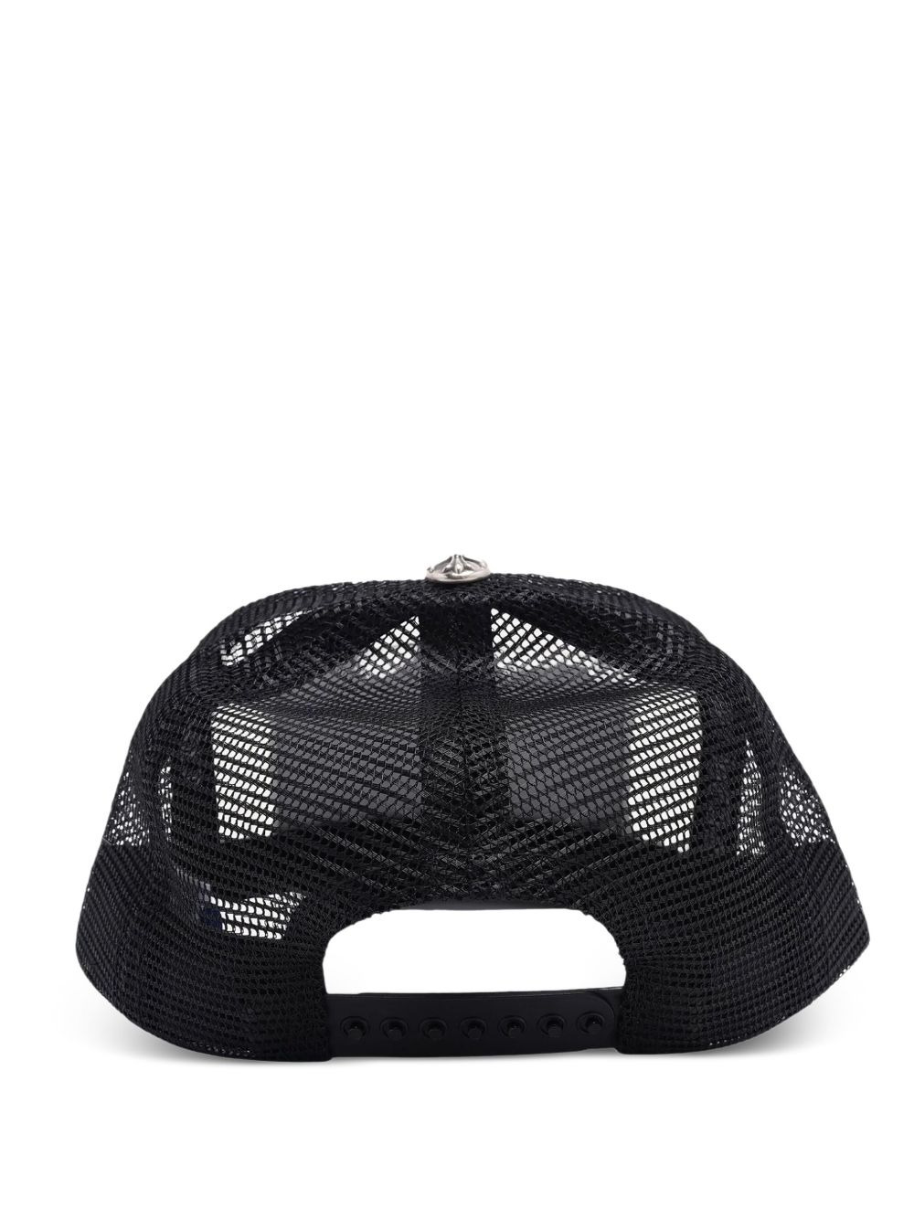 slogan-embroidered "Black" cap - 2