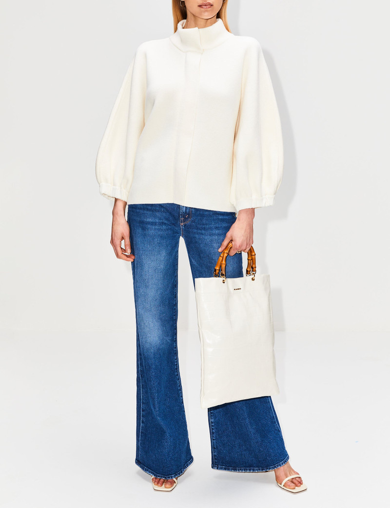 Jil Sander Medium Bamboo Shopper Bag outlook