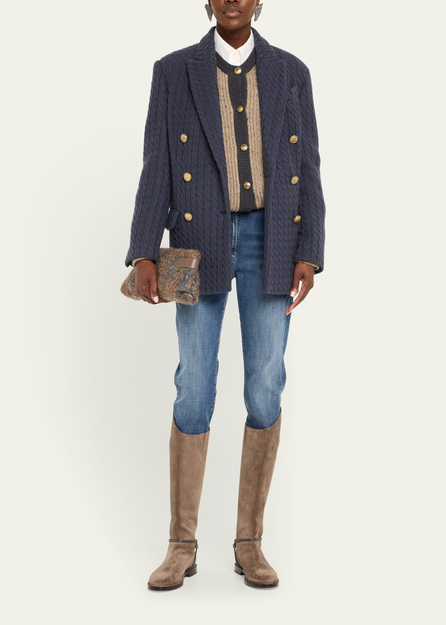 High-Rise Stretch Skinny-Leg Jeans - 2