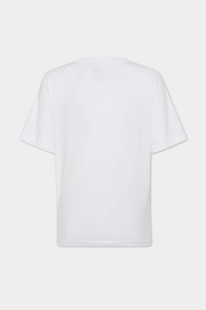 DSQUARED2 COTTON JERSEY EASY FIT T-SHIRT - 2