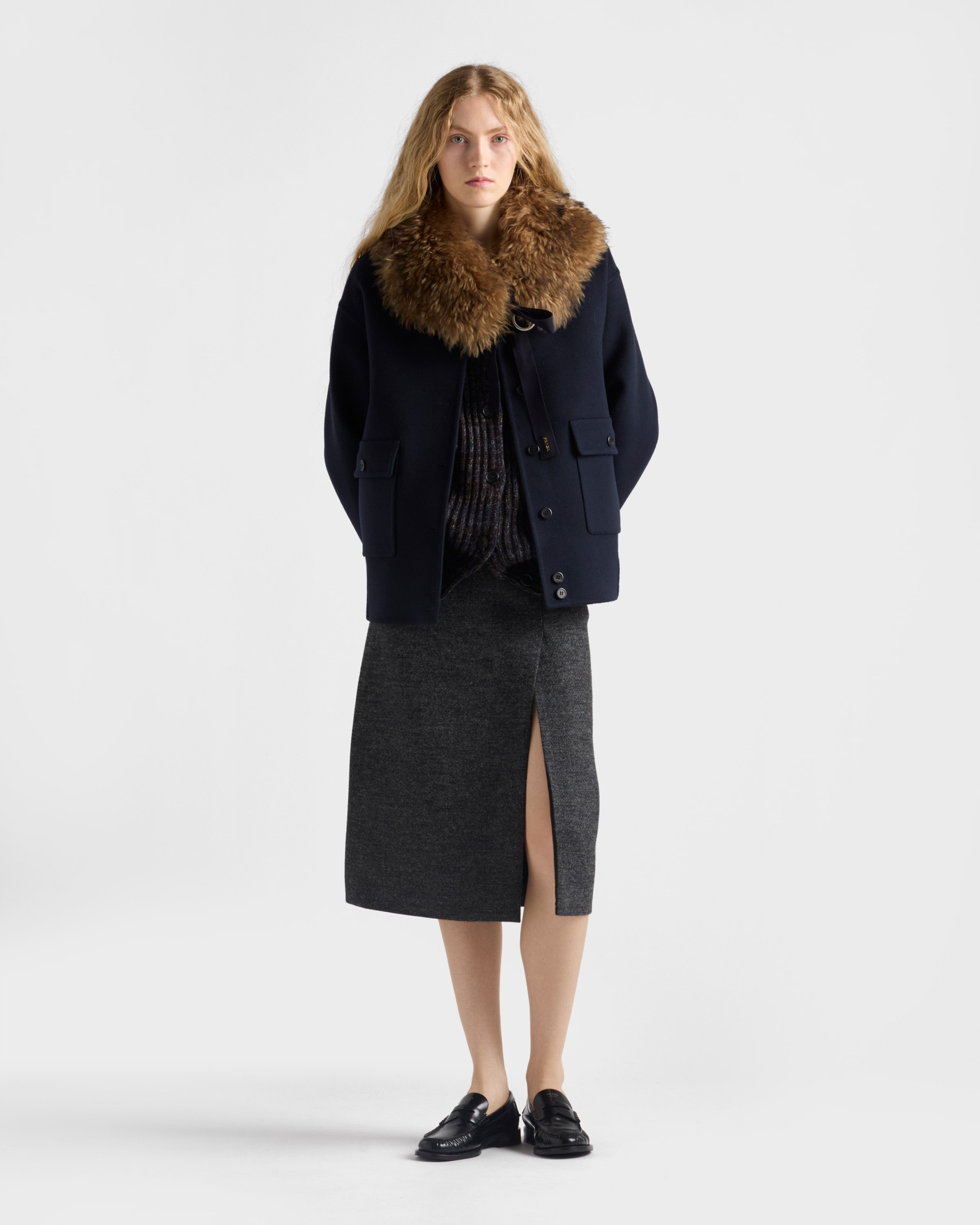 Double cashwool jacket - 2