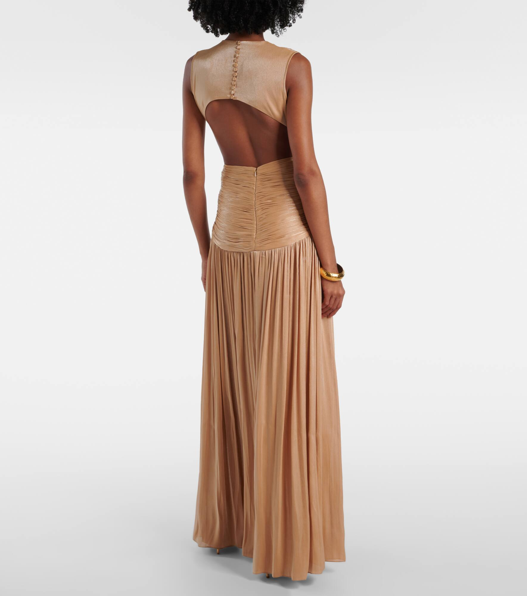 Silla cutout gathered gown - 3