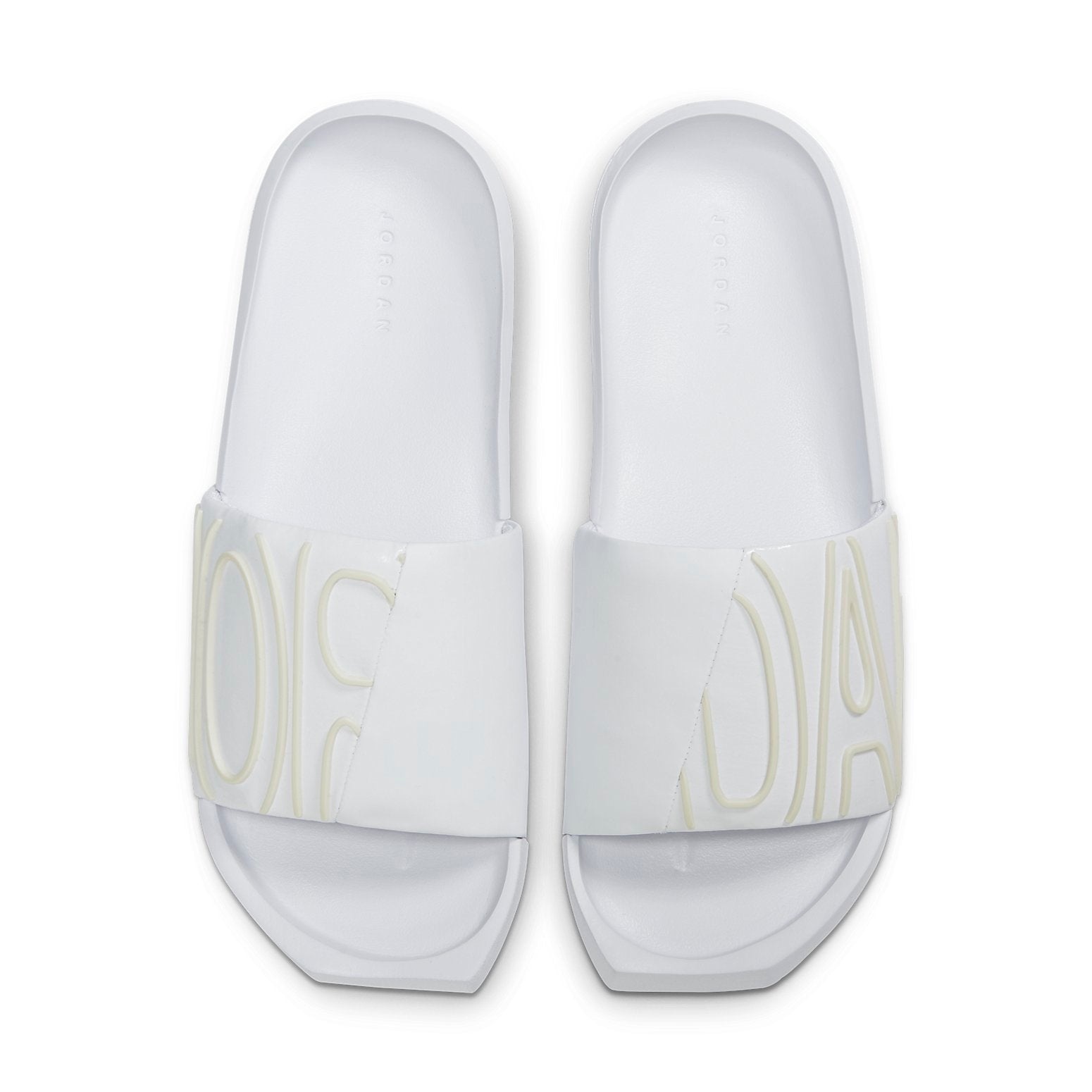 (WMNS) Air Jordan Nola Slide 'Triple White' CZ8027-100 - 3