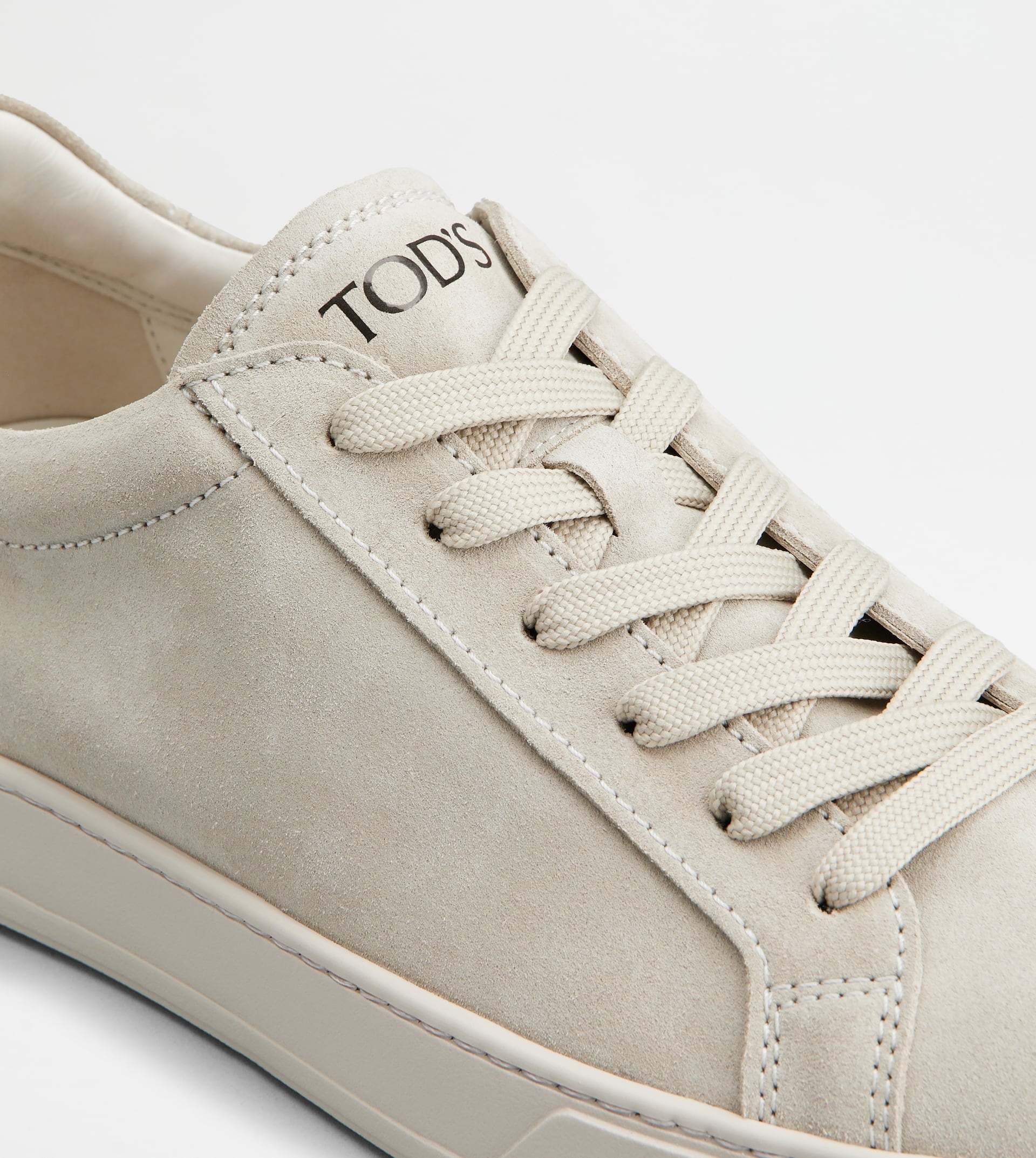 SNEAKERS IN SUEDE - BEIGE - 5