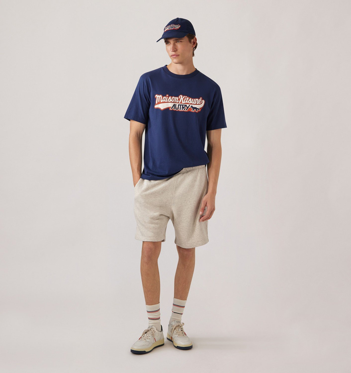 UNISEX AUTRY LOGO 'MAISON KITSUNÉ' T-SHIRT - 4
