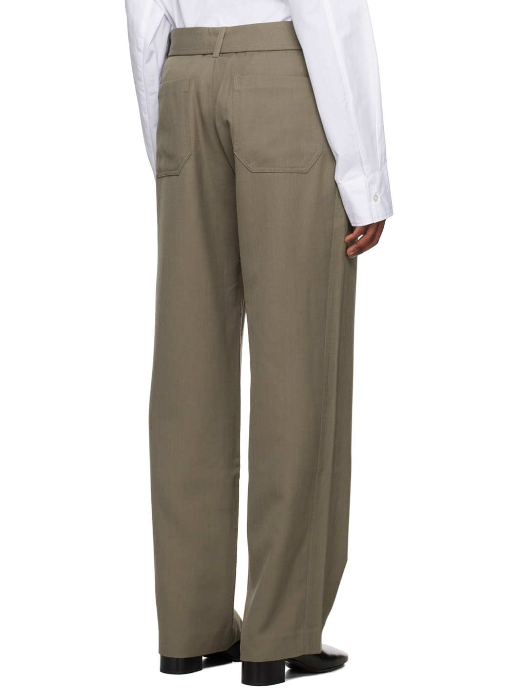 Khaki Eyasi Trousers - 3
