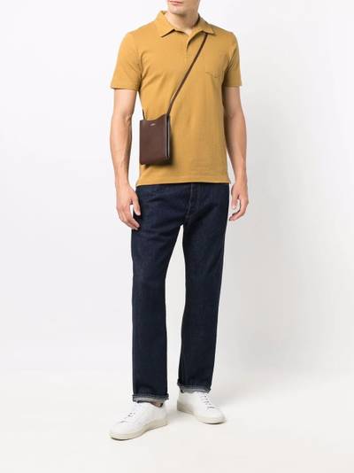 Sunspel short-sleeved cotton polo shirt outlook