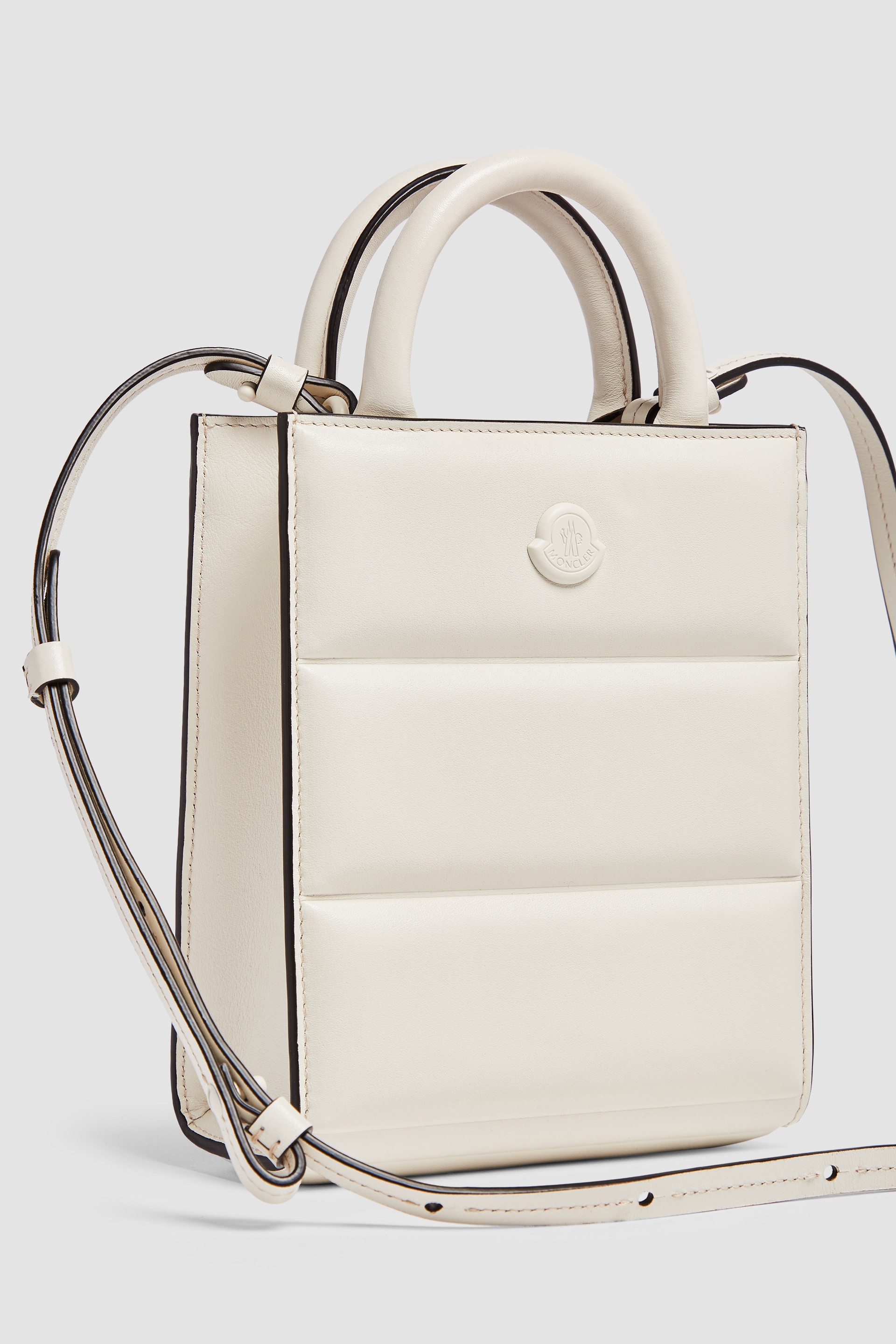 Doudoune Leather Mini Tote Bag - 6