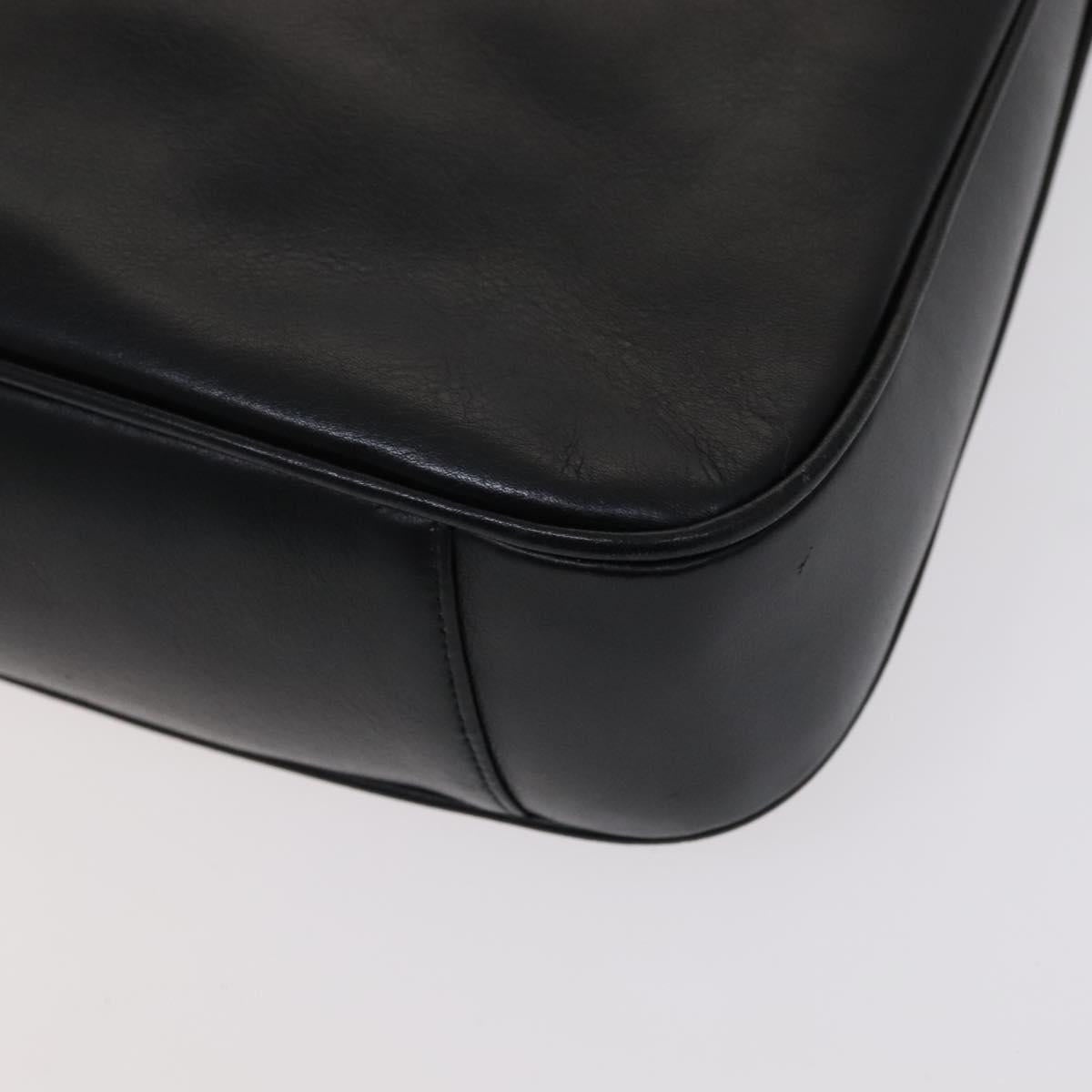 GUCCI Bamboo Hand Bag Leather Black 001 001 - 15