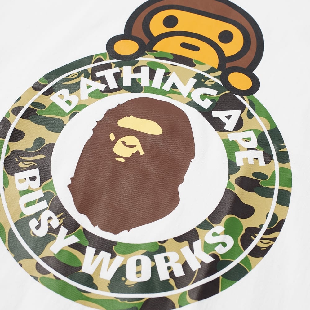 A Bathing Ape ABC Camo Milo On Busy Works Tee - 3