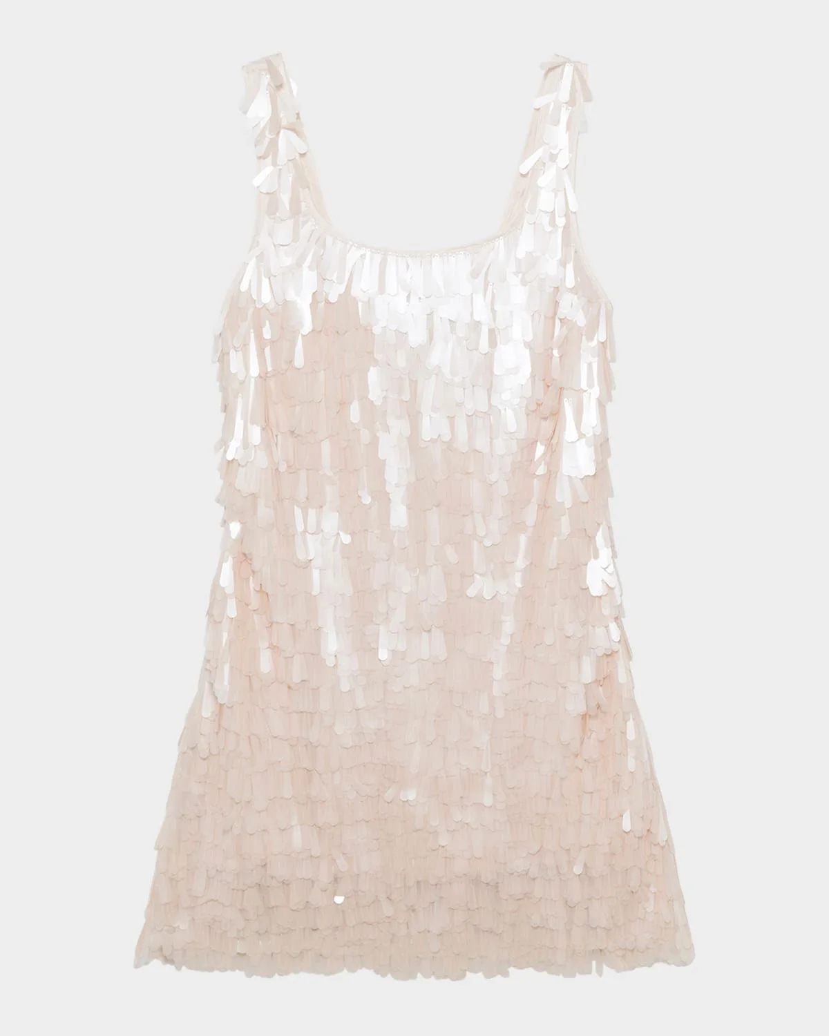 Onyx Sleeveless Sequin Mini Dress - 1