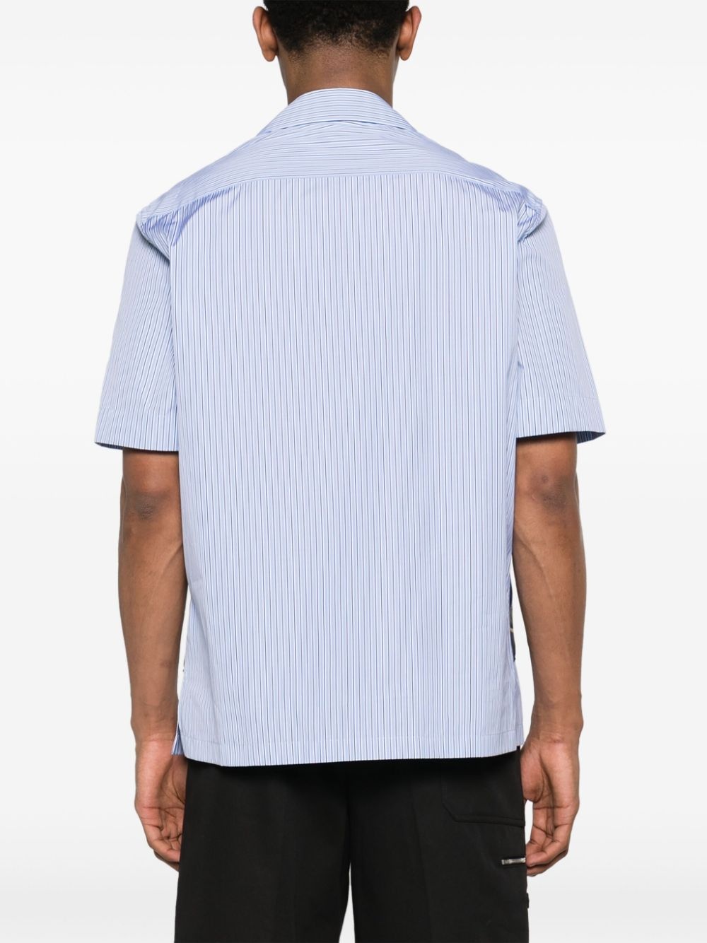 Nautical-print striped shirt - 4