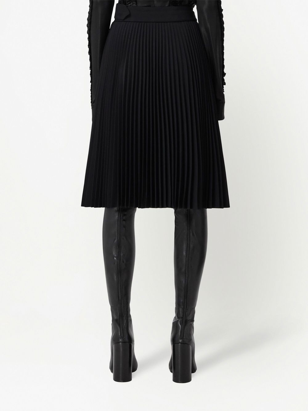 belted midi skirt - 4