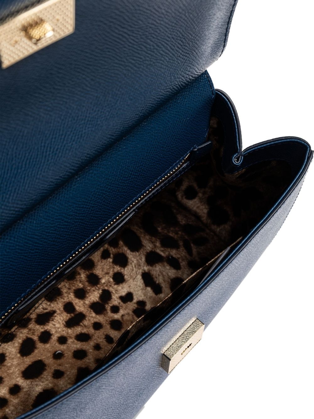 medium Sicily leather tote bag - 5