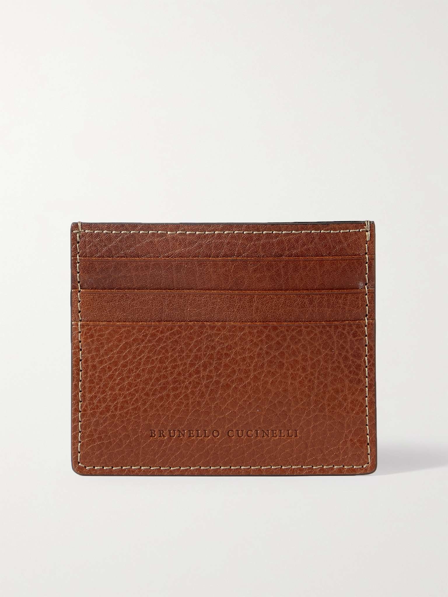 Full-Grain Leather Cardholder - 1