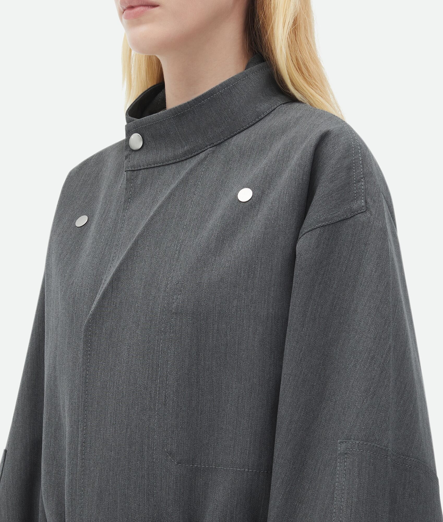 Bonded Wool And Cotton Parka - 6