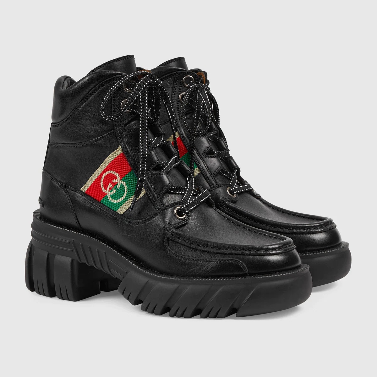 Women's ankle boot with Interlocking G - 2