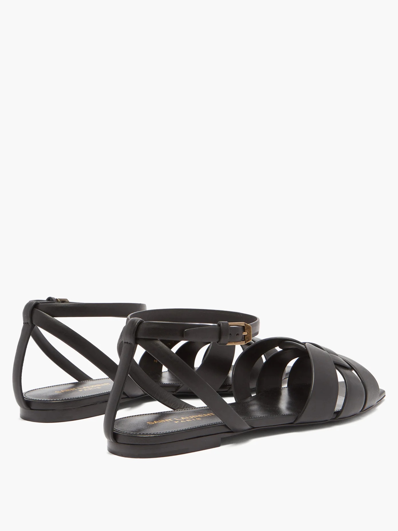 Tribute leather sandals - 4