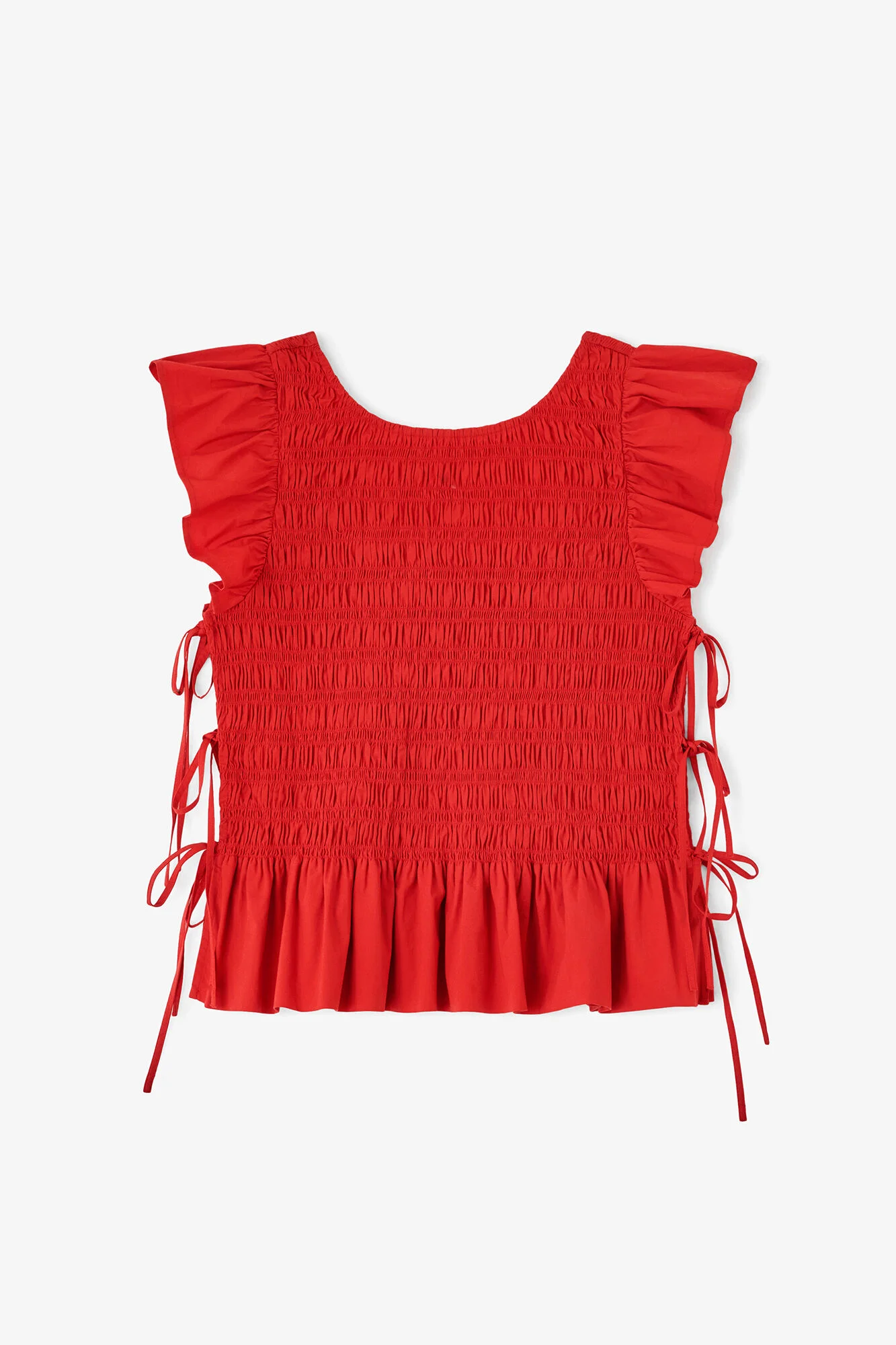 TOP IN SMOCKED COTTON - 1