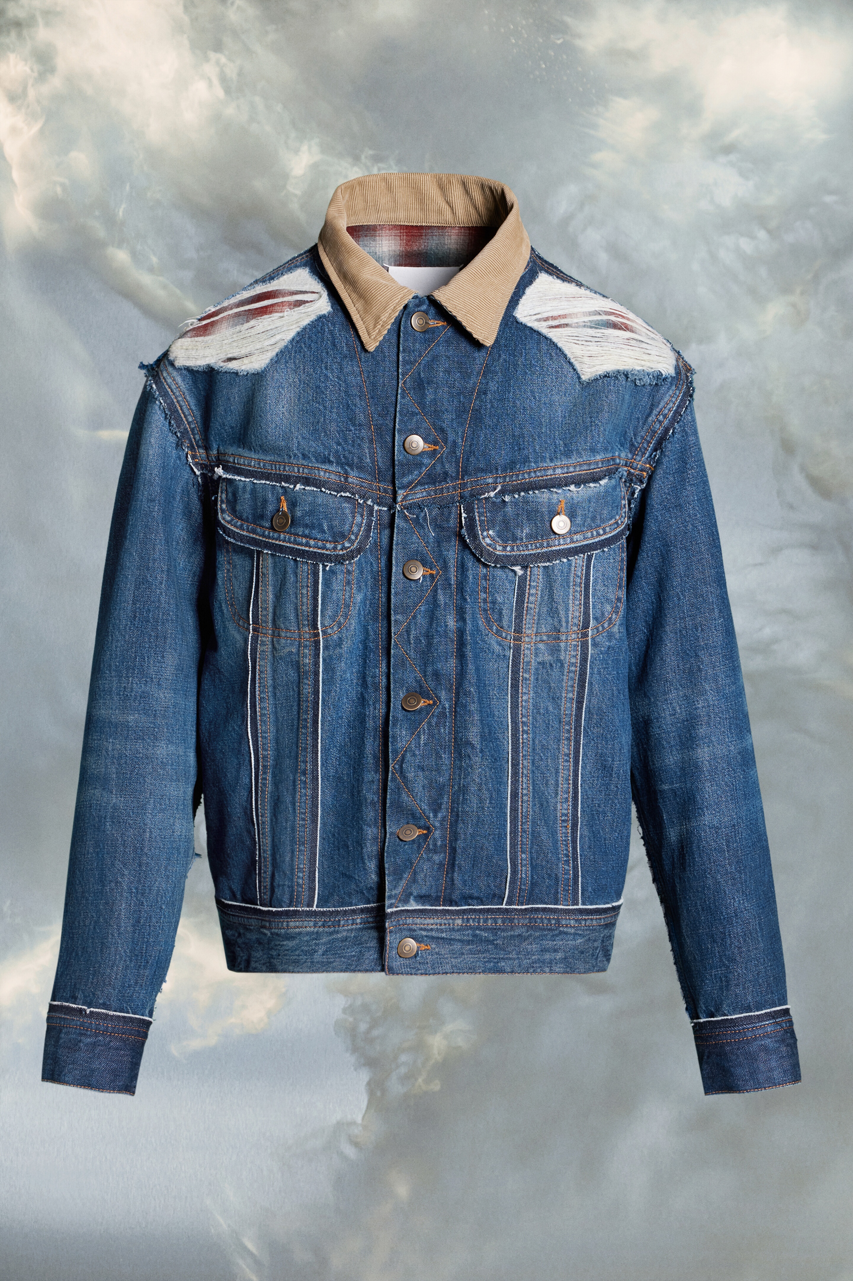 Pendleton denim jacket - 1