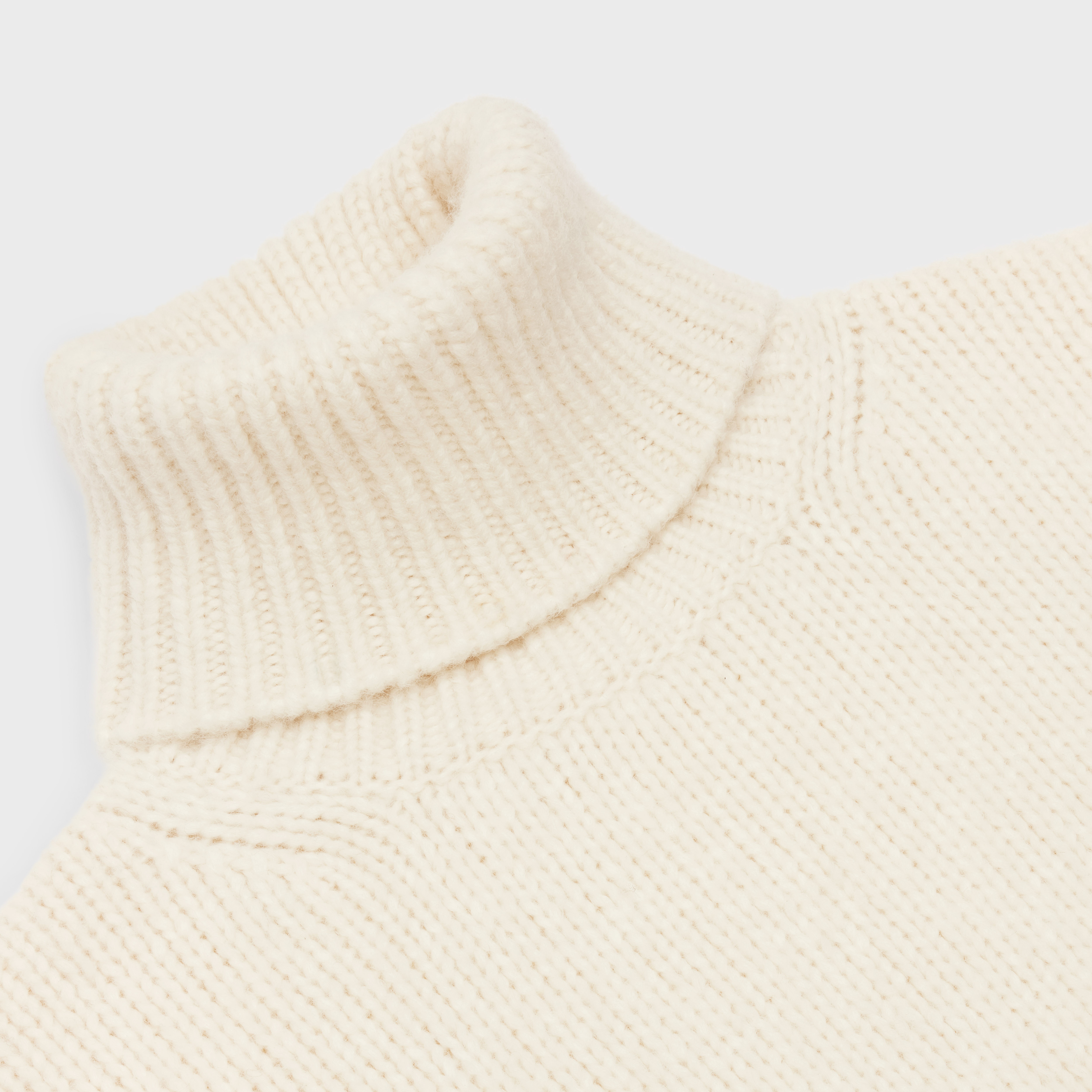 Triomphe turtleneck sweater in Alpaca wool - 3
