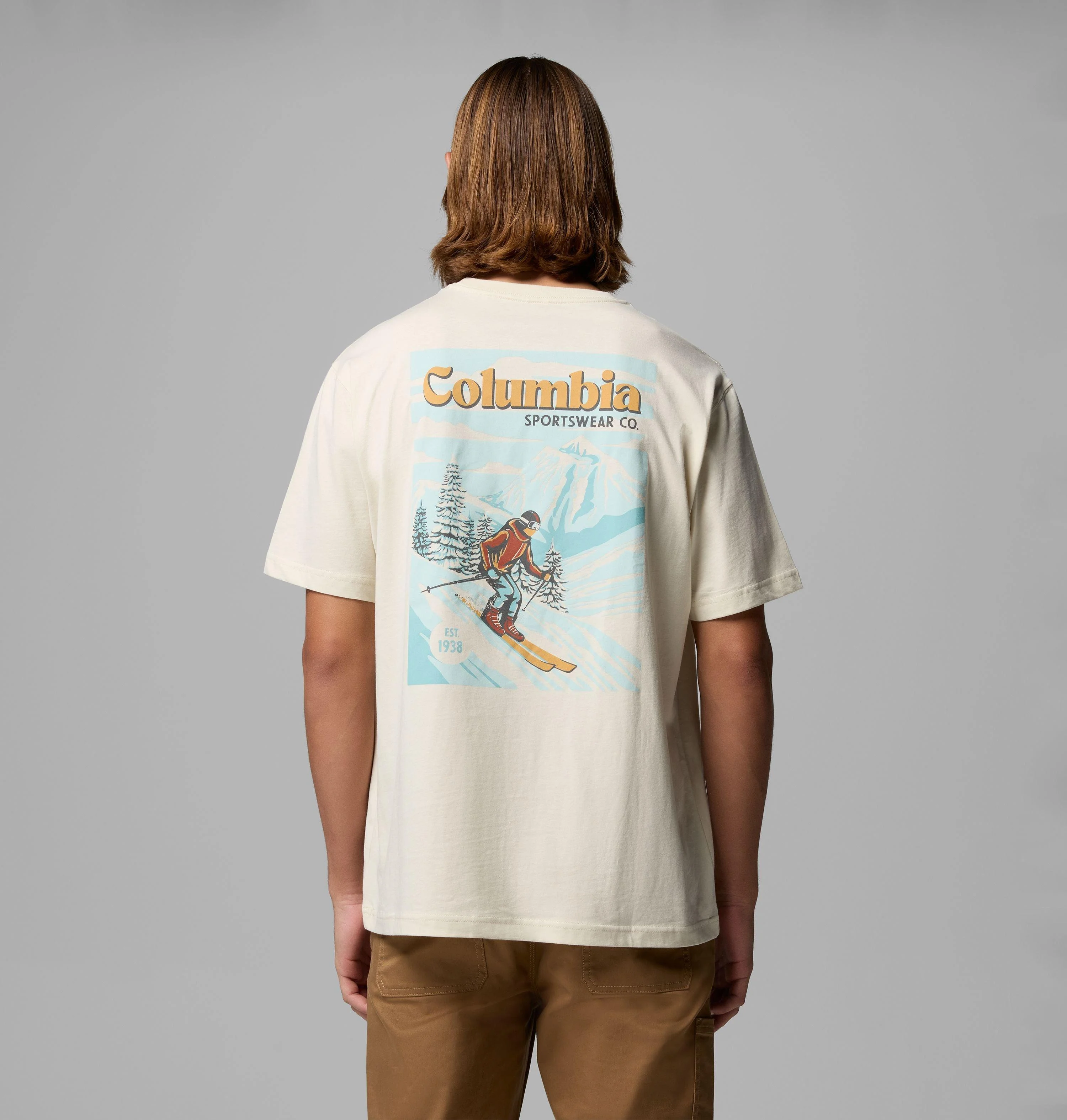 Men's Powder Ski CSC Short Sleeve T-Shirt - 1