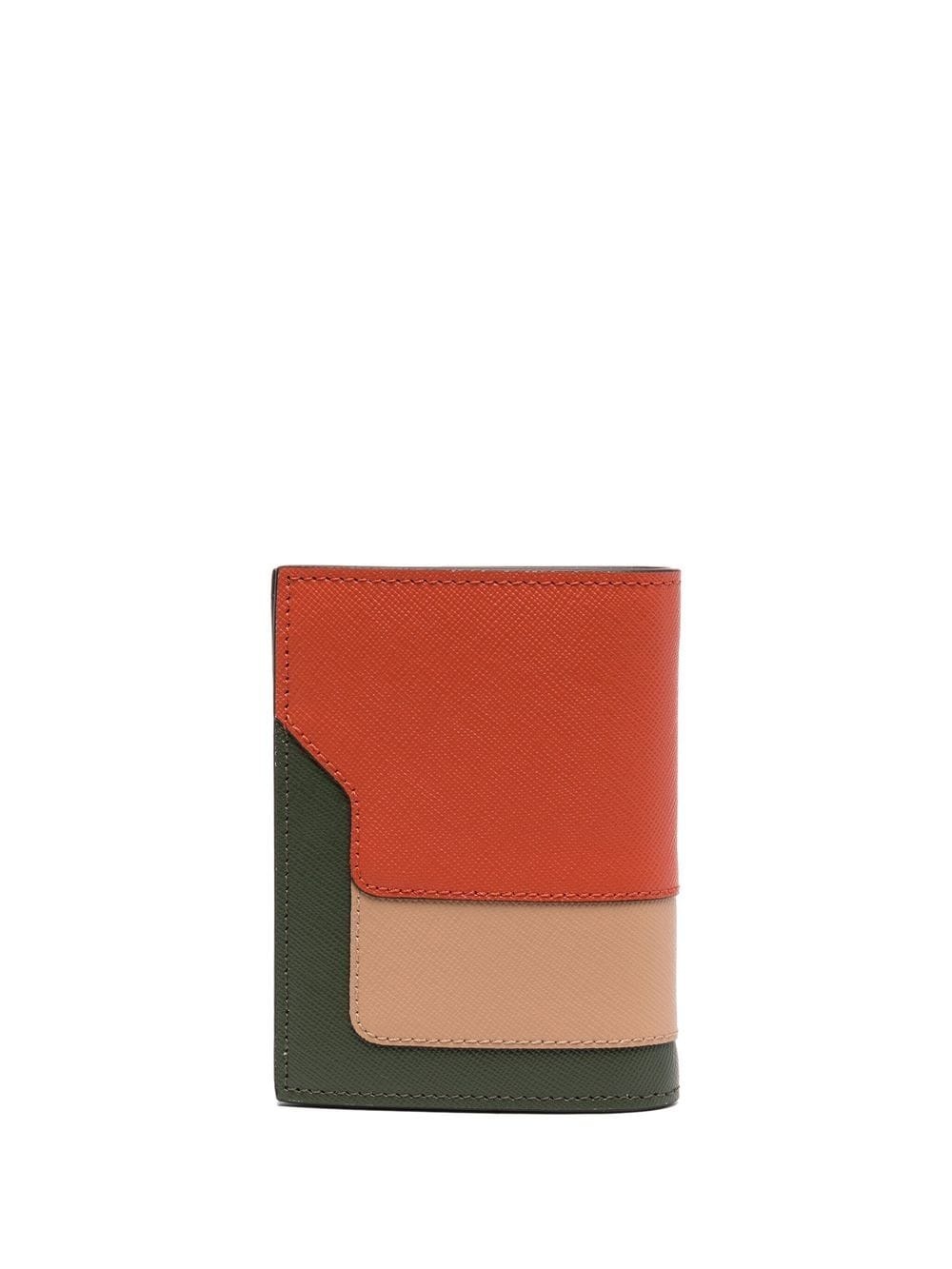 layered folding wallet - 2