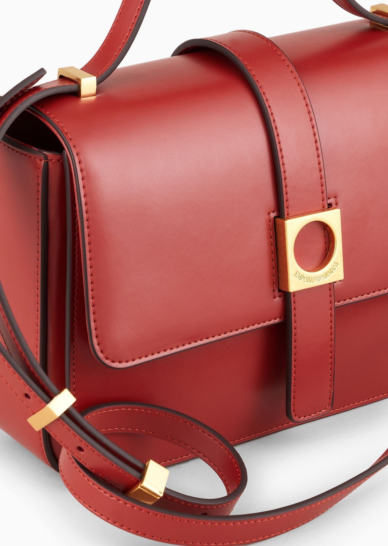 Leather shoulder bag - 4
