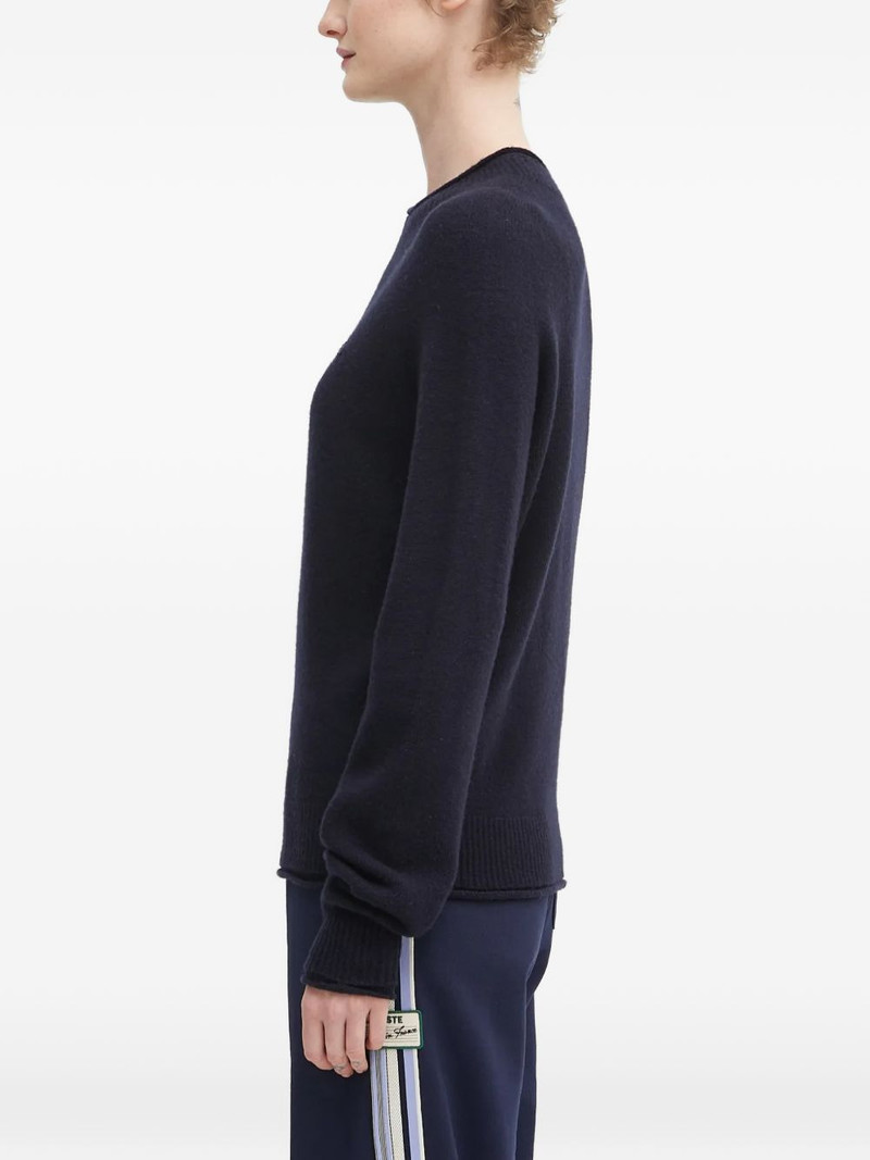 LACOSTE crew-neck logo sweater outlook