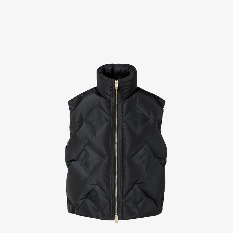Vest Black FF technical fabric vest 1