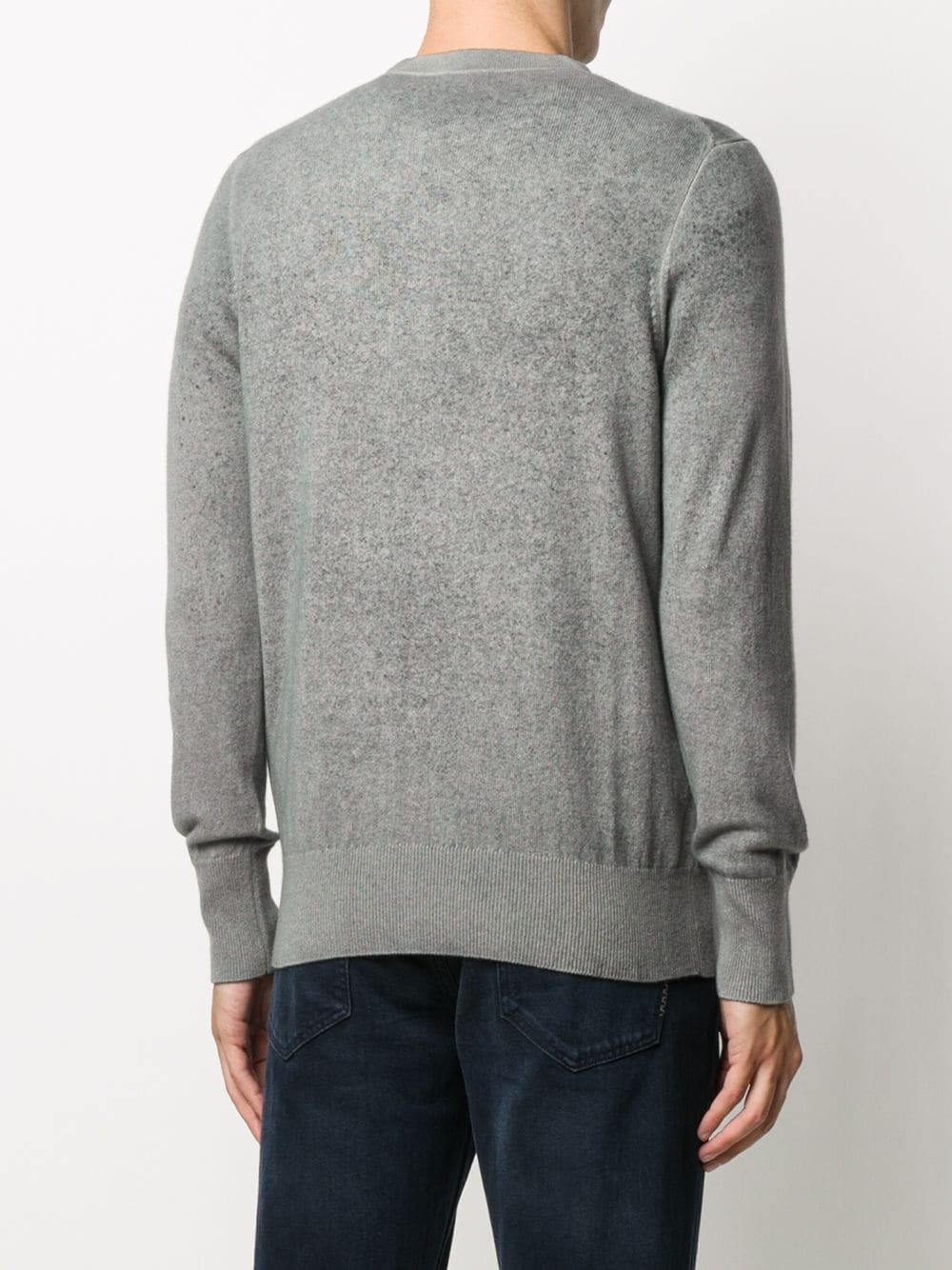 faded knitted sweatshirt - 4