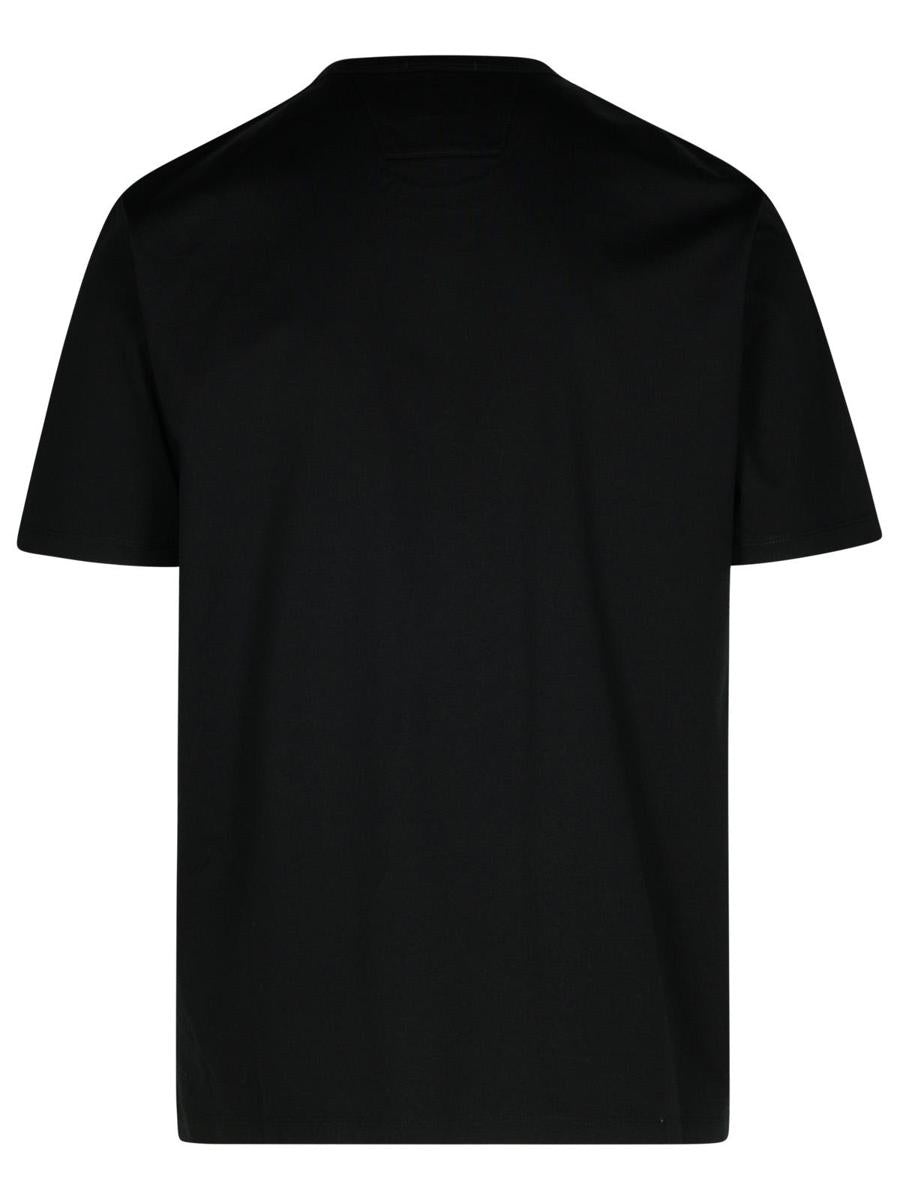 C.P. Company Black Cotton T-Shirt - 3