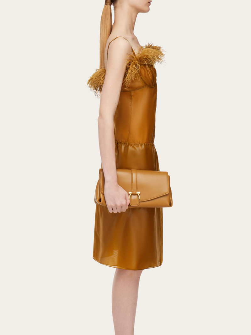 FERRAGAMO Front flap crossbody bag (M) outlook