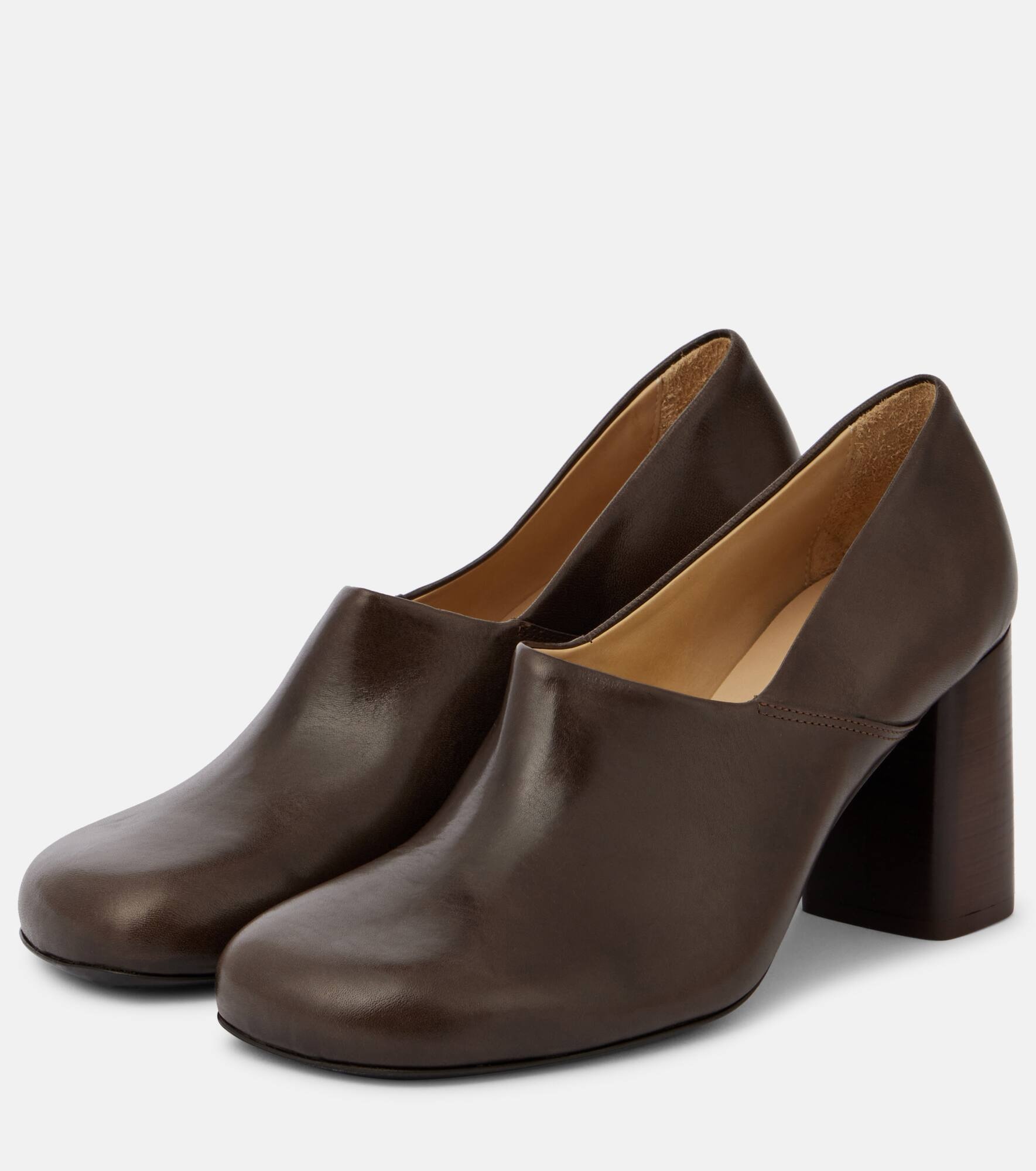Anatomic 80 leather pumps - 4