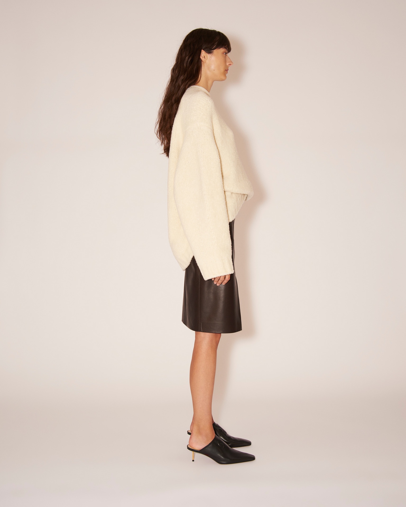 ARO - Fleece sweater - Ecru - 4