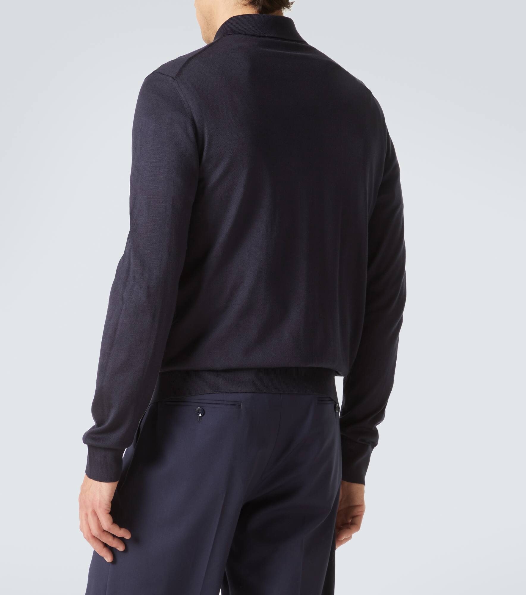Silk polo shirt - 4