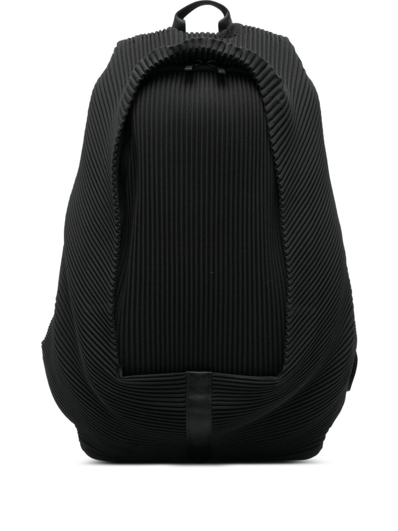pleated-effect backpack 1